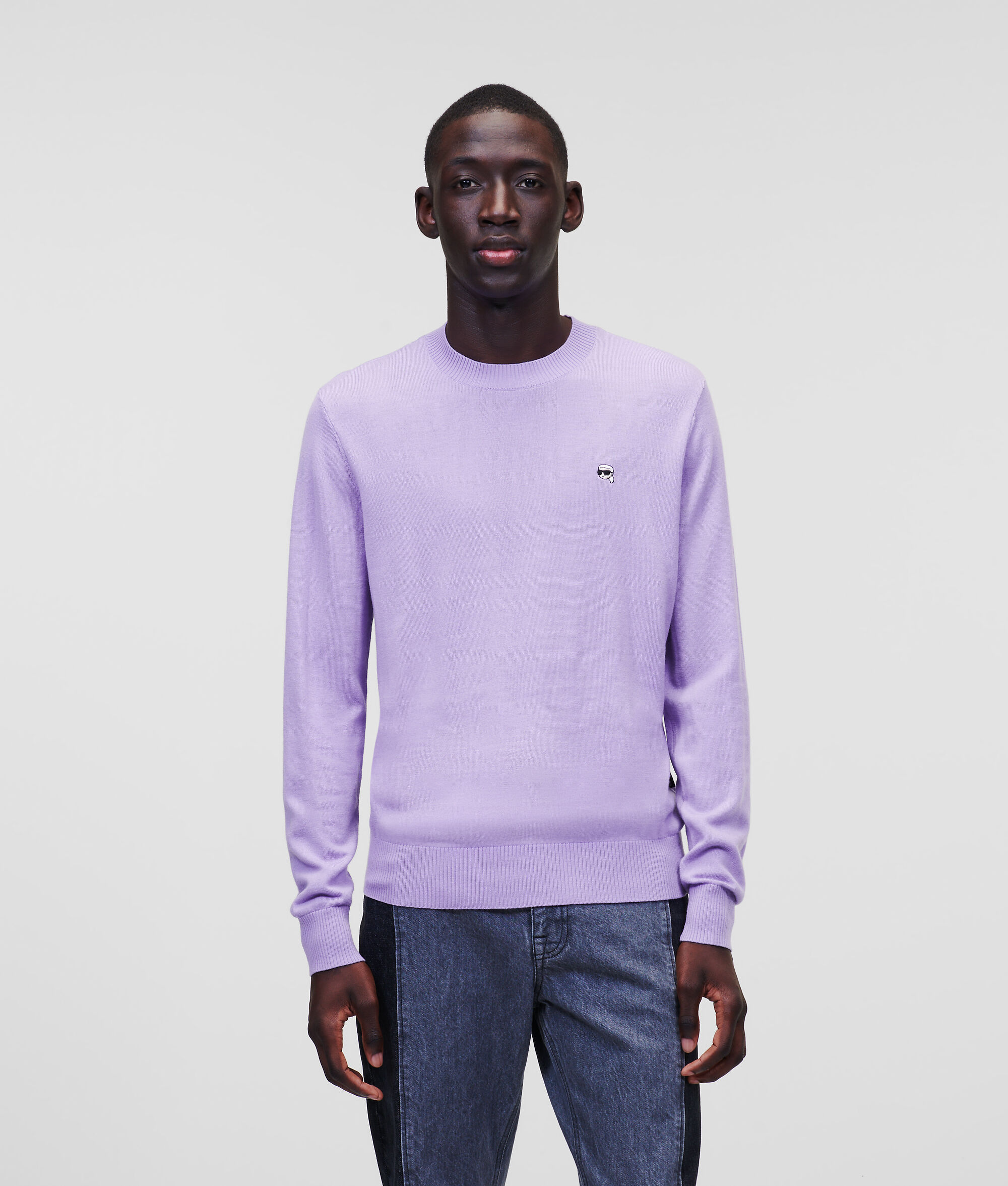 (image for) Comfortable KARL IKONIK MERINO WOOL JUMPER